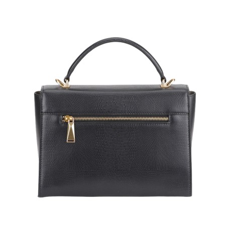 Sac à main rabat cuir Margot