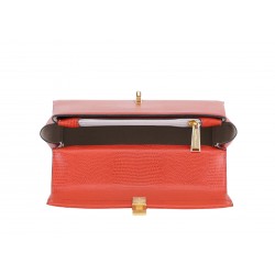 Sac à main rabat cuir Margot