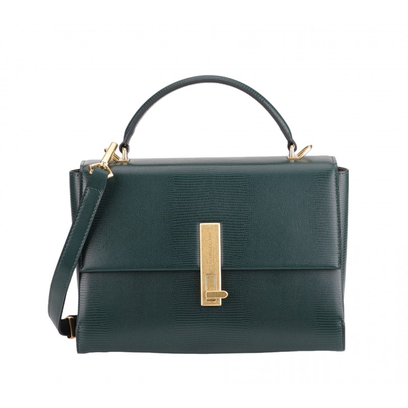 Sac à main rabat cuir Margot Sac à main rabat cuir Margot