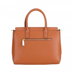 Sac à main rabat cuir Ambre