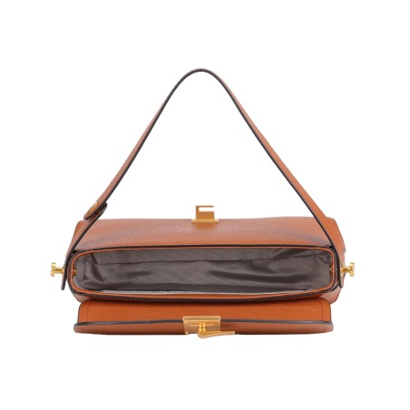 Sac épaule cuir Ambre