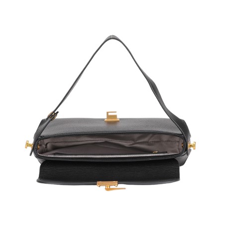 Sac épaule cuir Ambre