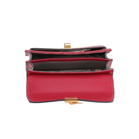 Pochette bandoulière cuir Ambre