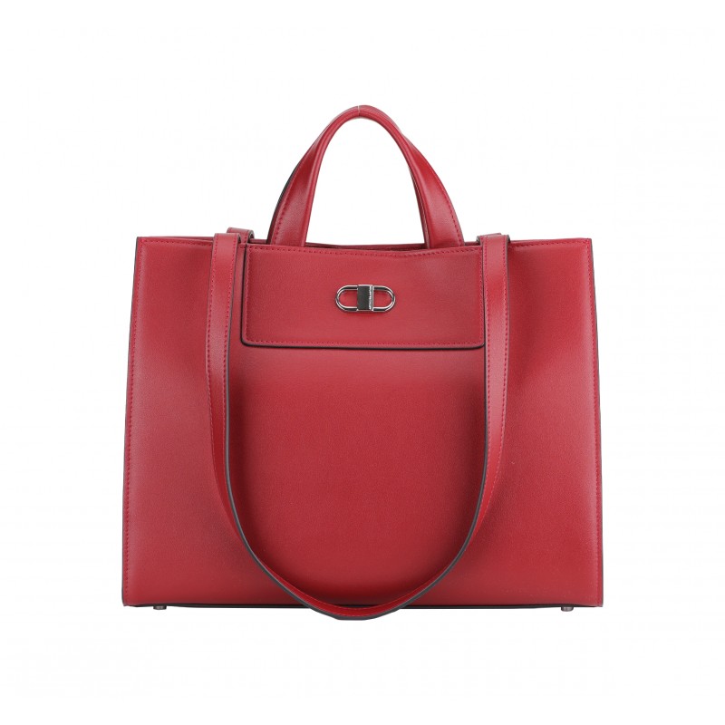 Sac shopping croûte de cuir Jeanne Sac shopping croûte de cuir Jeanne