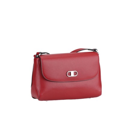 Sac bandoulière croûte de cuir Jeanne