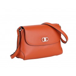 Sac bandoulière croûte de cuir Jeanne