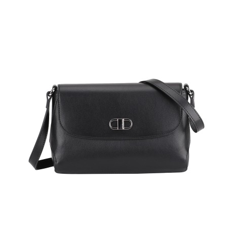 Sac bandoulière croûte de cuir Jeanne