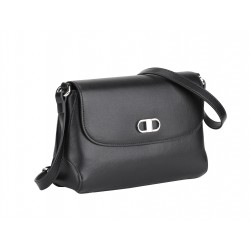 Sac bandoulière croûte de cuir Jeanne