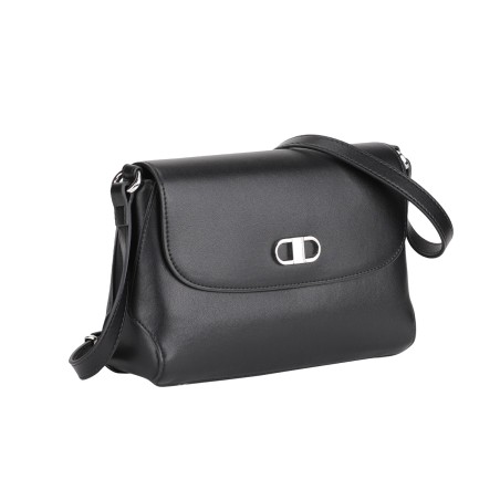 Sac bandoulière croûte de cuir Jeanne
