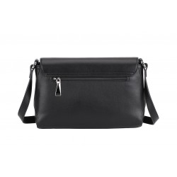 Sac bandoulière croûte de cuir Jeanne