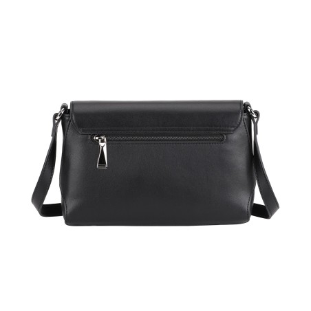 Sac bandoulière croûte de cuir Jeanne