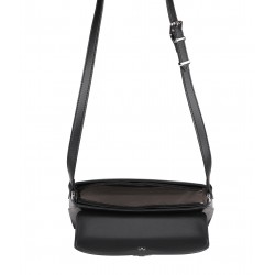 Sac bandoulière croûte de cuir Jeanne