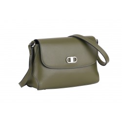 Sac bandoulière croûte de cuir Jeanne