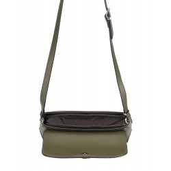 Sac bandoulière croûte de cuir Jeanne