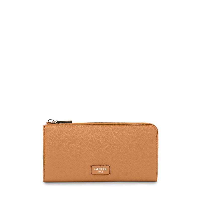 Portefeuille Slim Zippé Ninon en Cuir - Lancel Portefeuille Slim Zippé Ninon en Cuir - Lancel