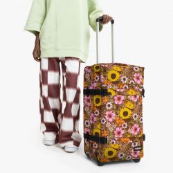 Valise 2 Roulettes Transit'R M Popflower Brown