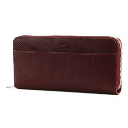 Compagnon Zippé Chantaco en Cuir - Lacoste