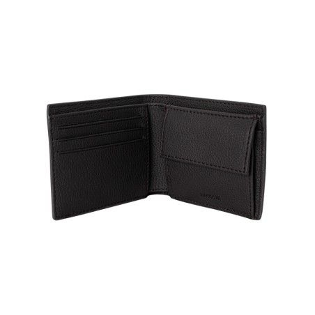 Portefeuille Pliable en Synthétique Façon Cuir Grainé