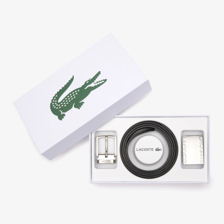 Coffret Ceinture 2 Boucles 110cm en Cuir