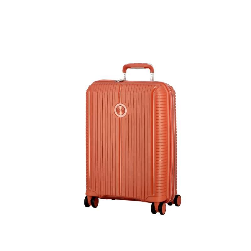 Valise cabine à 4 roulettes - Compartiment PC - Rouge DAVIDT'S