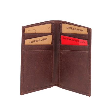 Porte-cartes Cuir Matin