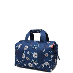 Sac de Voyage Allrounder M Garden Blue en Toile - Reisenthel