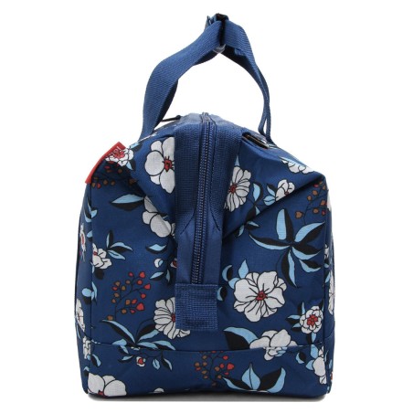 Sac de Voyage Allrounder M Garden Blue en Toile - Reisenthel