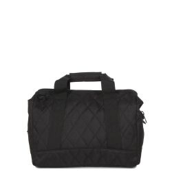 Sac de Voyage Allrounder M Rhombus Black en Toile - Reisenthel