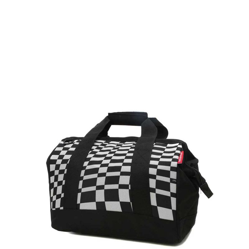 Sac de Voyage Allrounder M OP-Art en Toile - Reisenthel