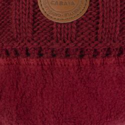 Bonnet 3 Pompons Kir Royal Polaire - Cabaia