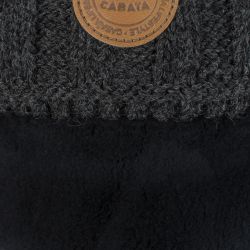 Bonnet 3 Pompons Kir Royal Polaire - Cabaia