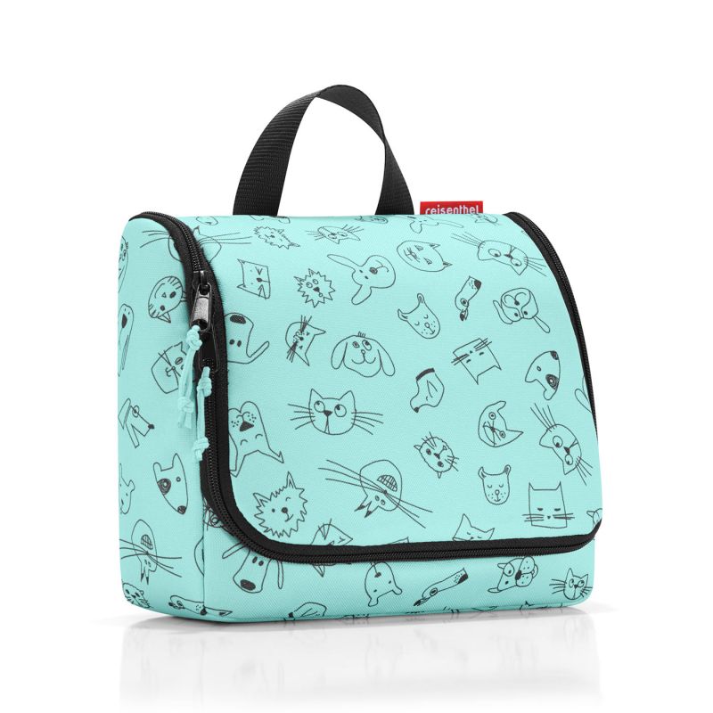 Trousse de Toilette Toiletbag Kids ABC Friends Blue en Toile - Reisenthel