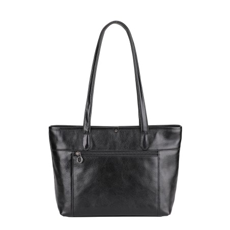 Moyen sac shopping Edith en cuir