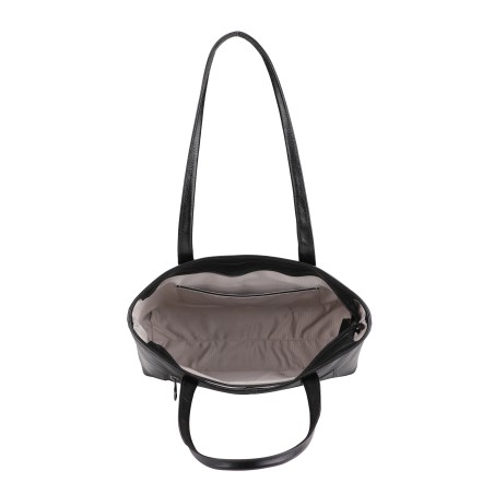 Moyen sac shopping Edith en cuir