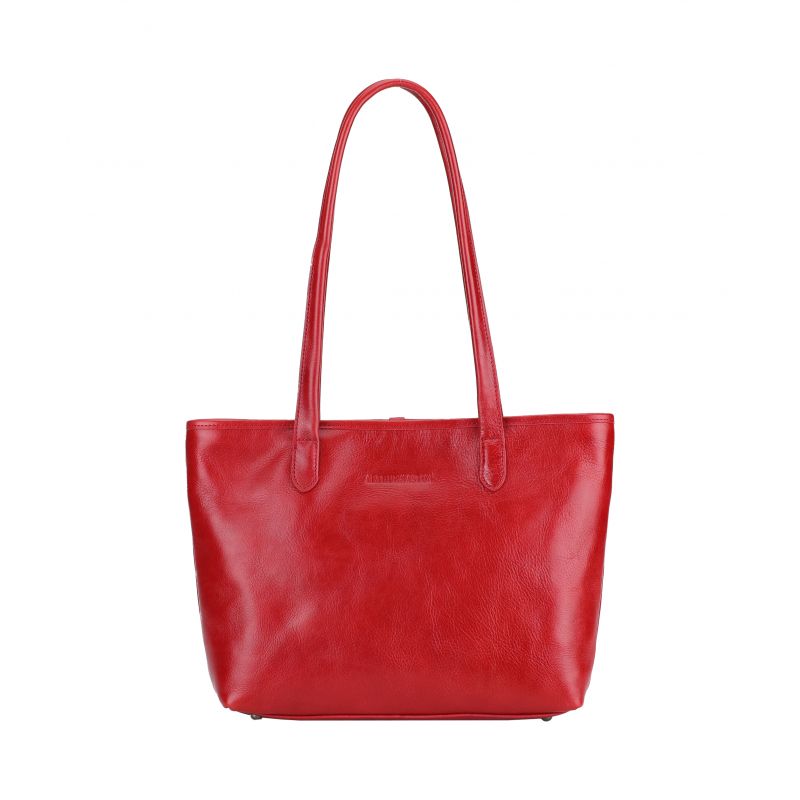 Moyen sac shopping Edith en cuir