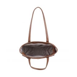 Moyen sac shopping Edith en cuir