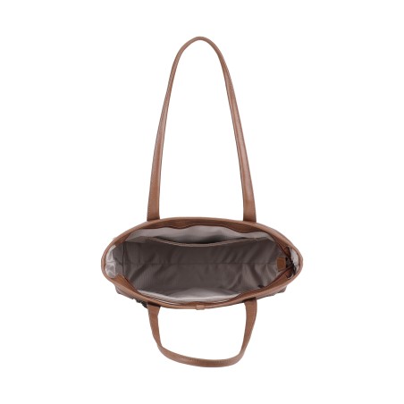 Moyen sac shopping Edith en cuir