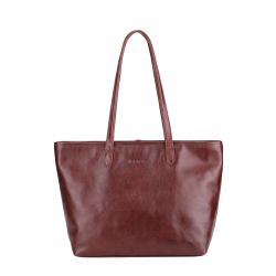 Grand sac shopping Edith en cuir