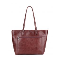 Grand sac shopping Edith en cuir