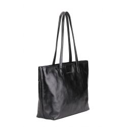 Grand sac shopping Edith en cuir