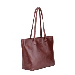 Grand sac shopping Edith en cuir