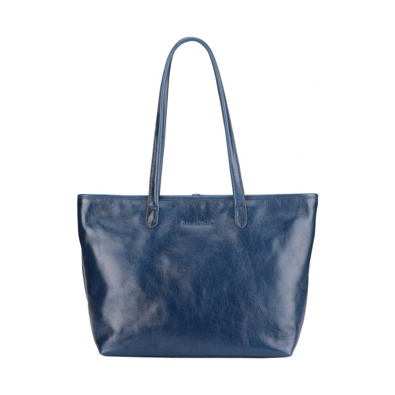 Grand sac shopping Edith en cuir