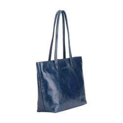 Grand sac shopping Edith en cuir