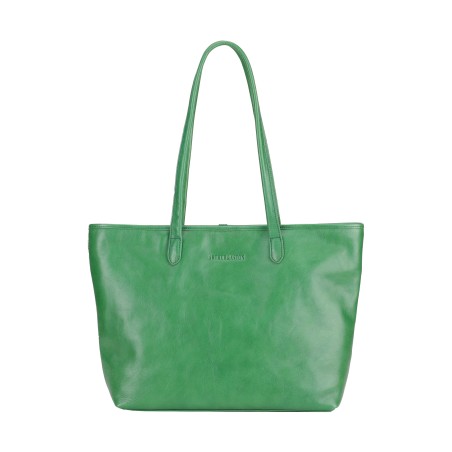 Grand sac shopping Edith en cuir