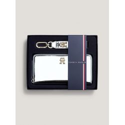 Coffret Iconic Porte-Clés + Portefeuille en Synthétique - Tommy Hilfiger
