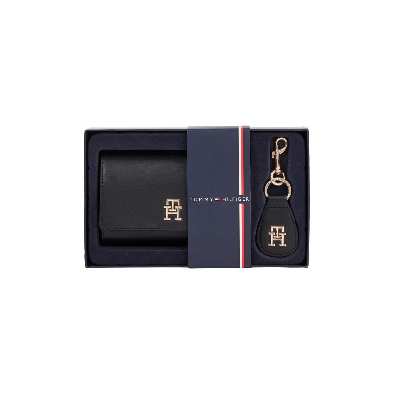 Coffret Porte-Clés + Portefeuille en Synthétique - Tommy Hilfiger