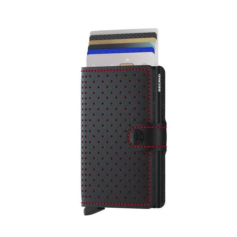 MiniWallet Perforat en Cuir Texturé - Secrid MiniWallet Perforat en Cuir Texturé - Secrid