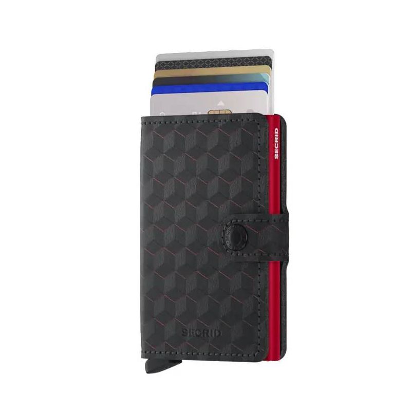 MiniWallet Optical en Cuir Texturé - Secrid MiniWallet Optical en Cuir Texturé - Secrid