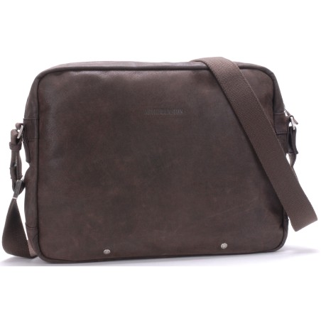 Besace Zippée en Cuir Vachette - Arthur & Aston