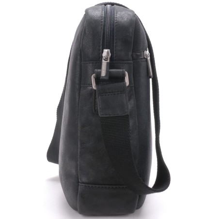 Besace Zippée en Cuir Vachette - Arthur & Aston